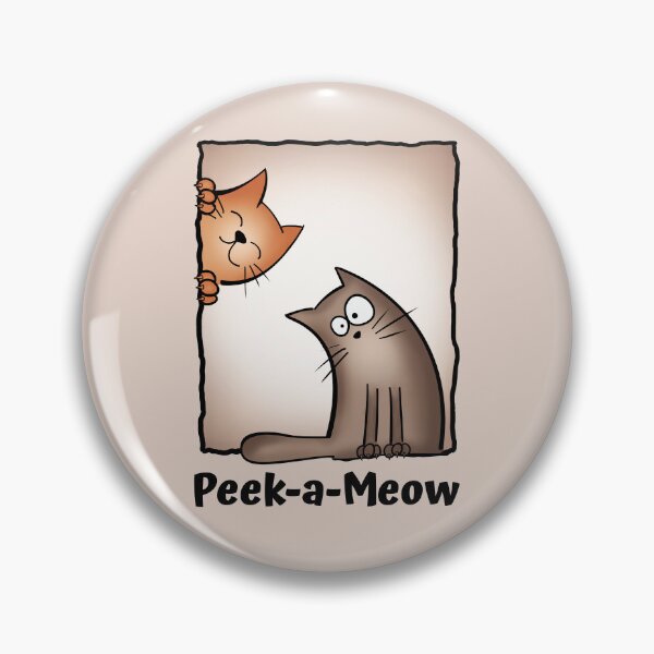 Item preview, Peek-a-Meow Funny Peeking Cats designed and sold by Teedefy.