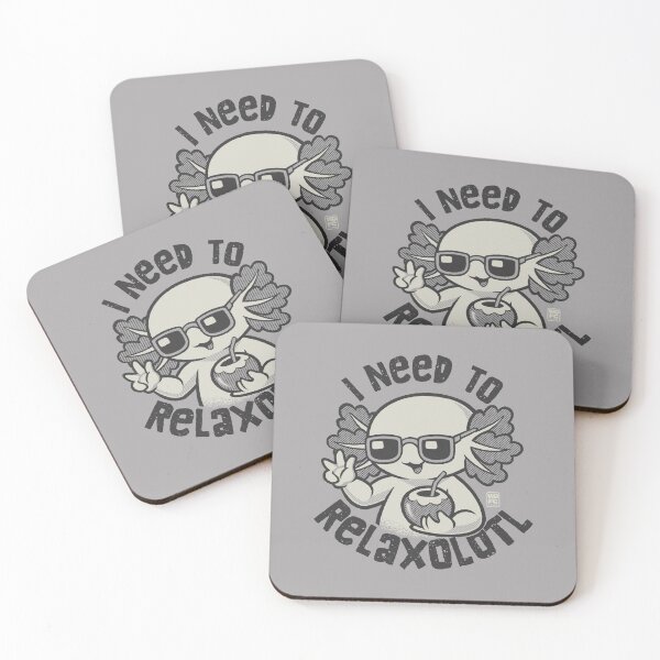 Item preview, I Need To Relaxolotl designed and sold by World Domination For Cats ®.