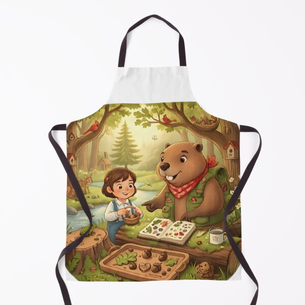 Item preview, Happy Beaver Adventures – Charlie's Acorn Collection designed and sold by Clothes With Smiling Animals Walt Gral.