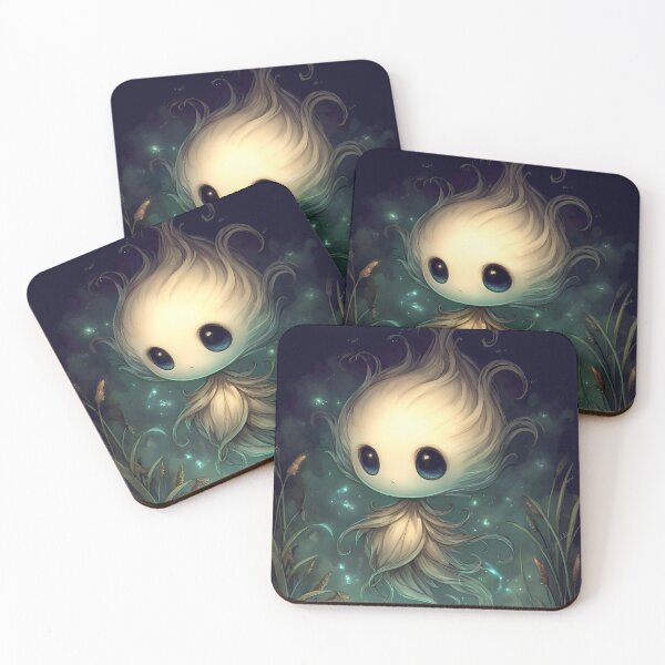 Item preview, Will-o'-the-Wisp Fantasy Art | Enchanted Forest Spirit designed and sold by InkAndGloom.