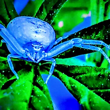 Artwork thumbnail, Blue Spider by RamonYrizarris