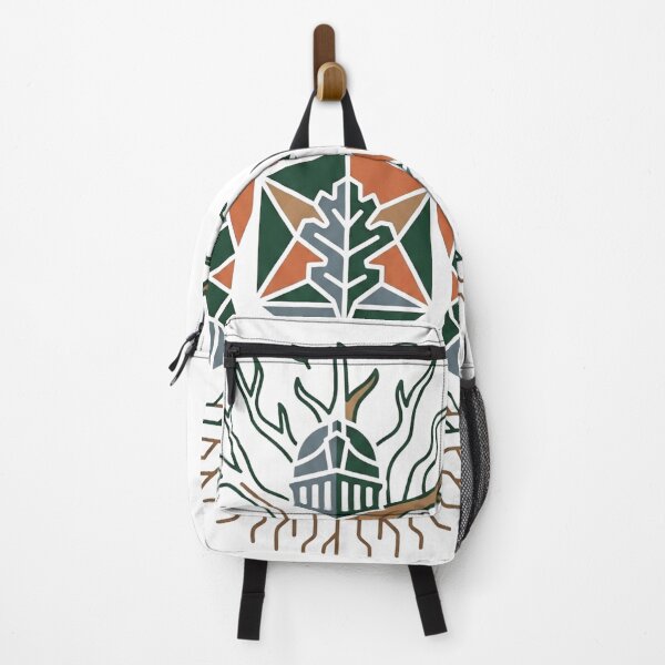 Item preview, Forest Knight Crest - Geometric Tree Guardian Vector Art designed and sold by Dzblack.