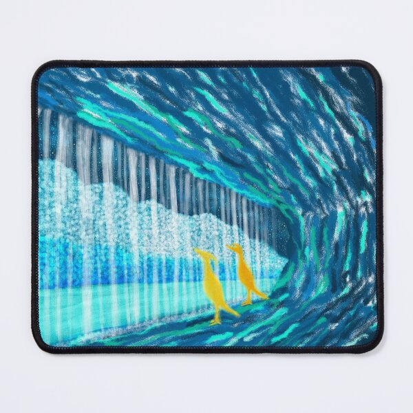 Item preview, A mystical waterfall landscape designed and sold by greenPQBstudio.