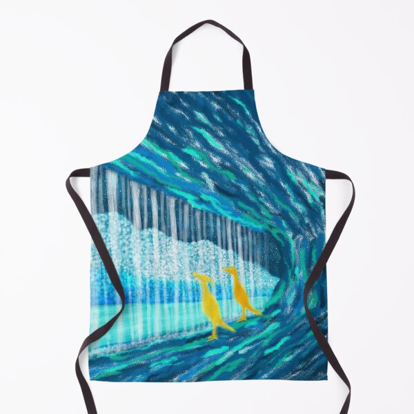 Item preview, A mystical waterfall landscape designed and sold by greenPQBstudio.