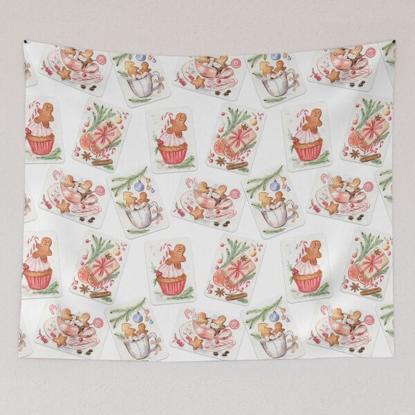 Item preview, Christmas Cards Cozy Pattern designed and sold by Flowersforbear.