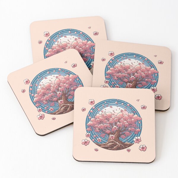 Item preview, Cherry Blossom Tree Sakura Floral Design designed and sold by NerdiPop.