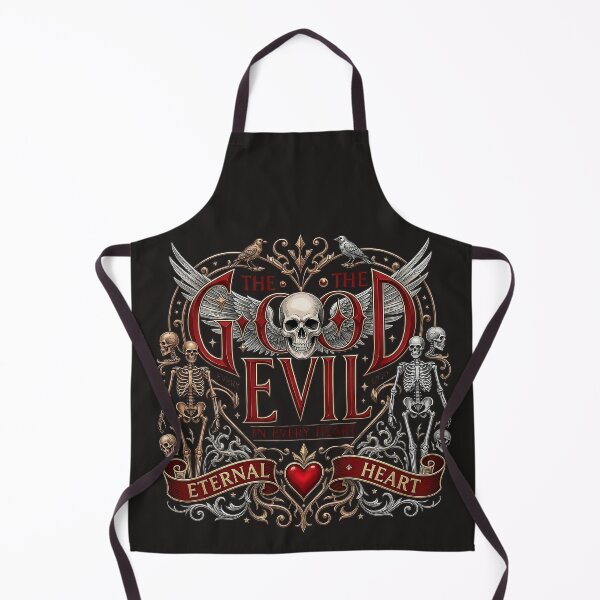 Item preview, Soaring Cranium Good Evil Emblem designed and sold by Voodoo Store Paranormal Collections.