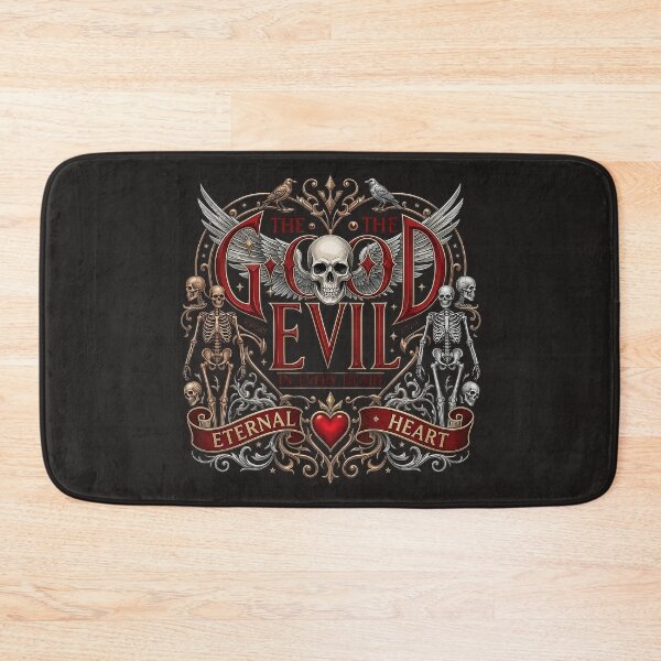 Item preview, Soaring Cranium Good Evil Emblem designed and sold by Voodoo Store Paranormal Collections.