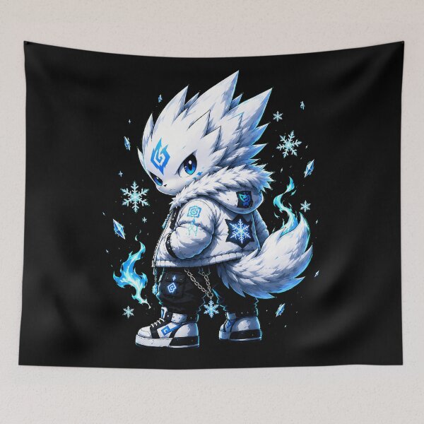 Item preview, GLYPH BEASTS TUNDER Ice Wanderer designed and sold by Ekracreatives.