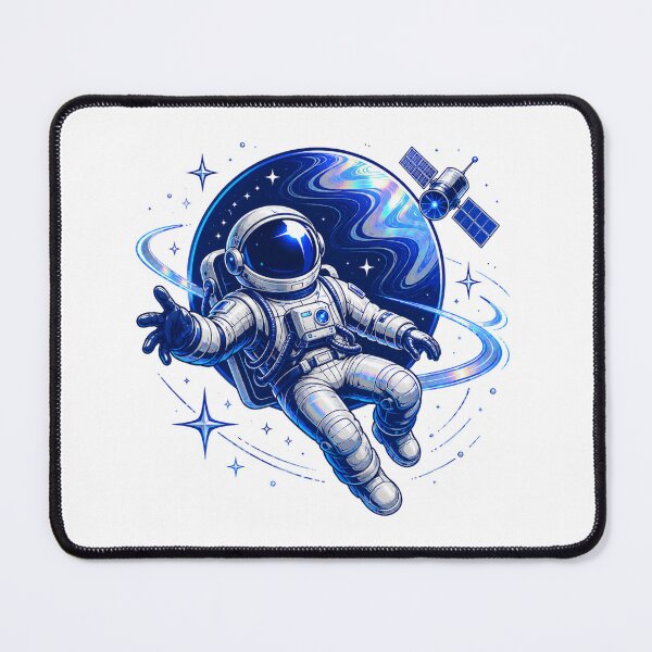 Item preview, Reaching Astronaut Floating in Cosmic Deep Space designed and sold by Piising.