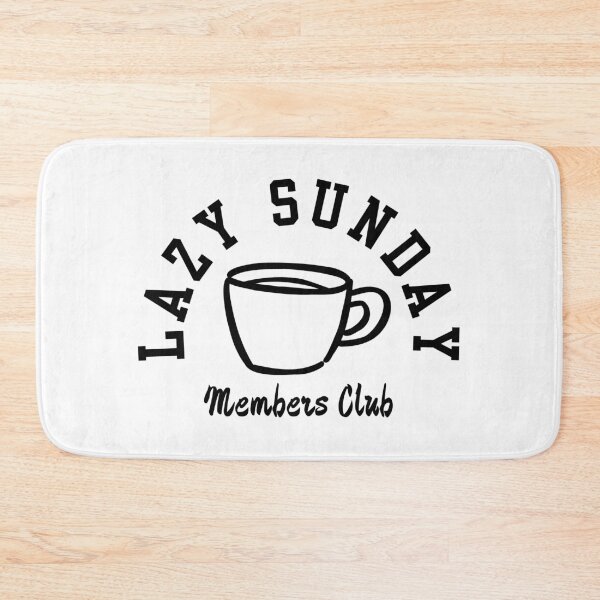 Item preview, Lazy Sunday Members Club Coffee Mug Design designed and sold by HYPNK.