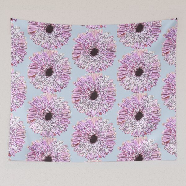 Item preview, Abstract Impressionist Pink Gerbera Daisy Pastel Digital Art designed and sold by BalkanBloom.