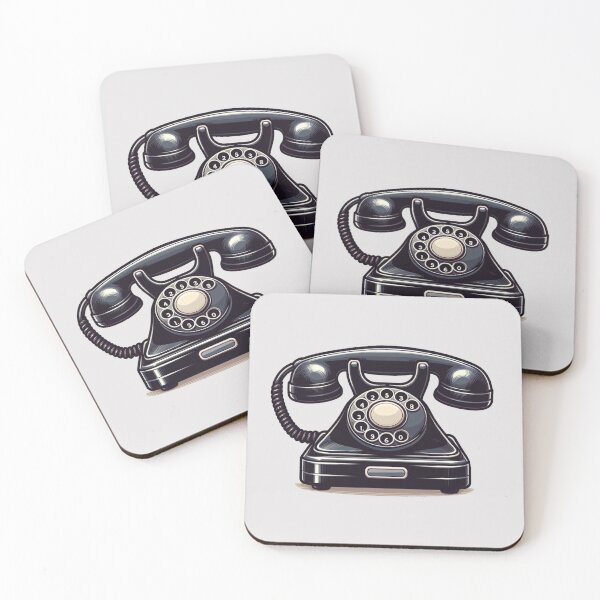 Item preview, The Black Phone Horror Telephone Sticker designed and sold by NerdiPop.