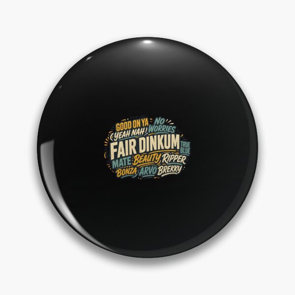 Item preview, Fair Dinkum Australian Slang | Aussie Typography and Animal Art designed and sold by AMICO77.