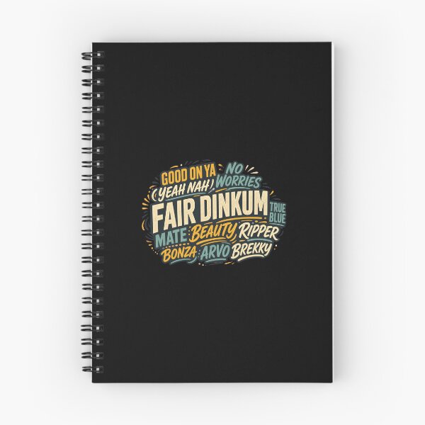 Item preview, Fair Dinkum Australian Slang | Aussie Typography and Animal Art designed and sold by AMICO77.