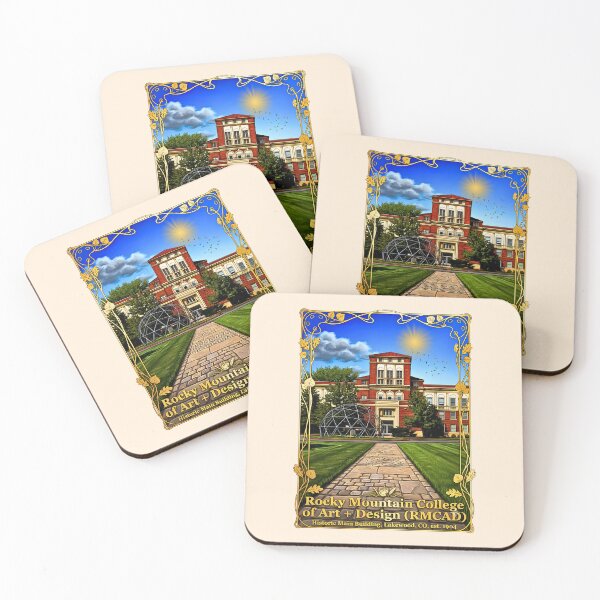 Item preview, Rocky Mountain College of Art and Design Historic Main Building Art designed and sold by EvergreenPark - Tee Studio.