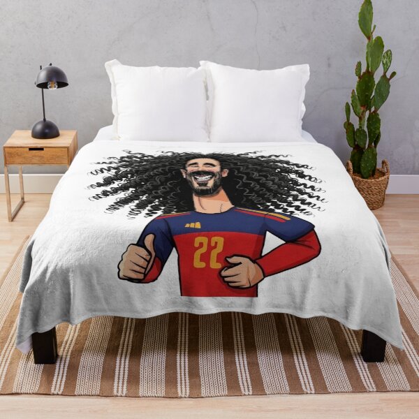 Item preview, Marc Cucurella Spain National Football Team No 22 Caricature designed and sold by no-label-club.