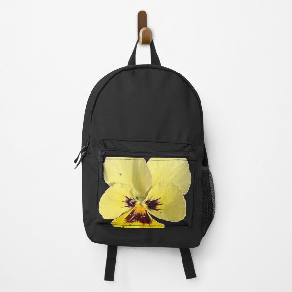 Item preview, Isolated Yellow Tricolor Pansy Blossom designed and sold by BalkanBloom.