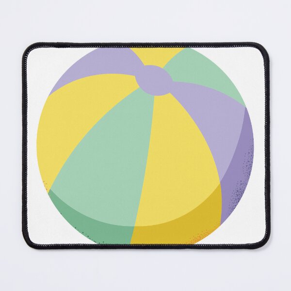 Item preview, Colorful Pastel Beach Ball Summer Illustration designed and sold by BetweenForms.