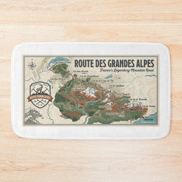 Item preview, Route of the Great Alps designed and sold by Newthingzy.