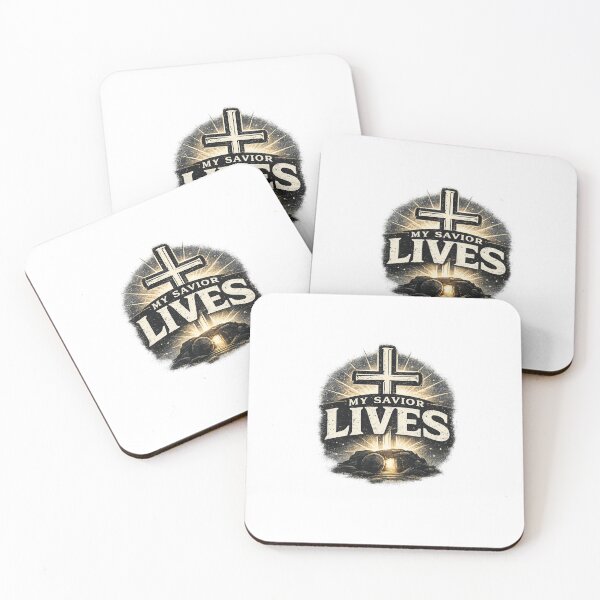 Item preview, My Savior Lives Christian Resurrection Streetwear Design designed and sold by PrayWear.