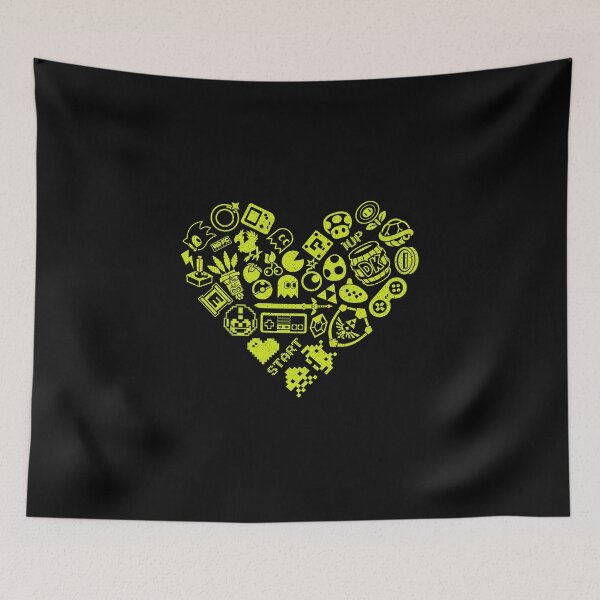 Item preview, The Heart of Gaming designed and sold by World Domination For Cats ®.