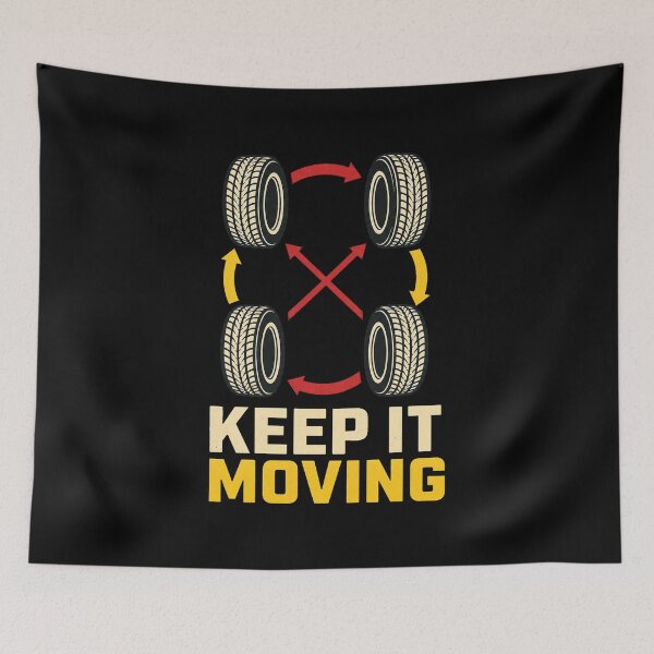 Item preview, Tire Rotation Mechanic Humor | Automotive Maintenance Art designed and sold by AMICO77.