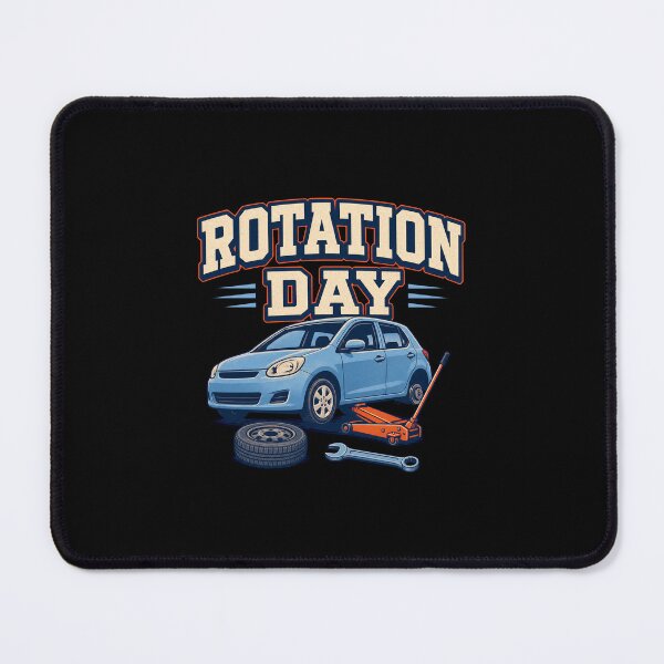 Item preview, Tire Rotation Mechanic Humor | Automotive Maintenance Art designed and sold by AMICO77.
