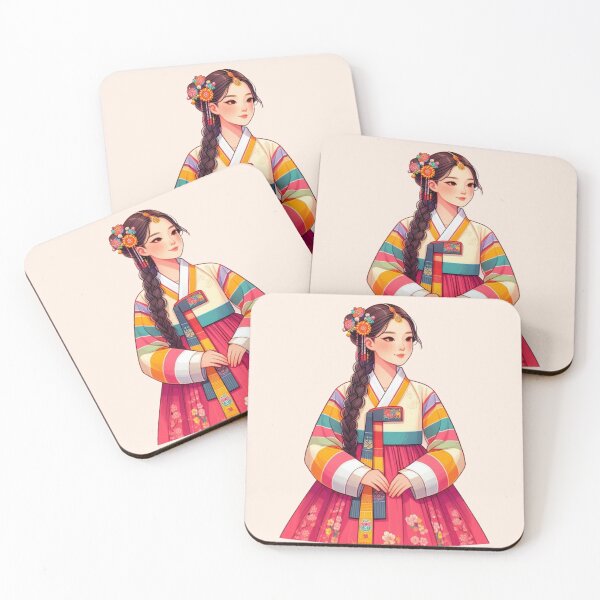 Item preview, Joseon Hanbok Cherry Blossoms K-drama Inspired Design designed and sold by NerdiPop.
