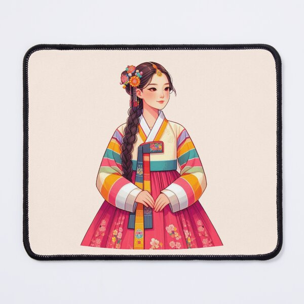 Item preview, Joseon Hanbok Cherry Blossoms K-drama Inspired Design designed and sold by NerdiPop.
