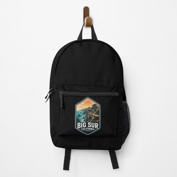 Item preview, Big Sur California Coast Retro Vintage designed and sold by TomFrontierArt.