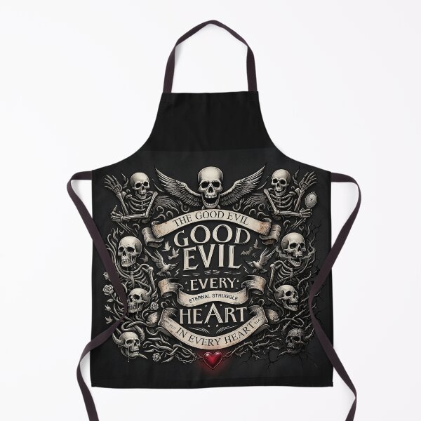 Item preview, Winged Skull Skeletal Good Evil designed and sold by Voodoo Store Paranormal Collections.