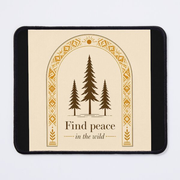 Item preview, Find Peace in the Wild #1 designed and sold by Helios Be. Lavsh.