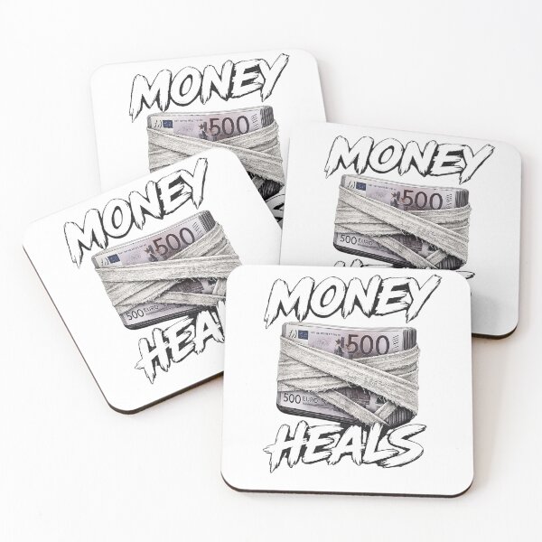 Item preview, Money Heals designed and sold by RetroPlus.