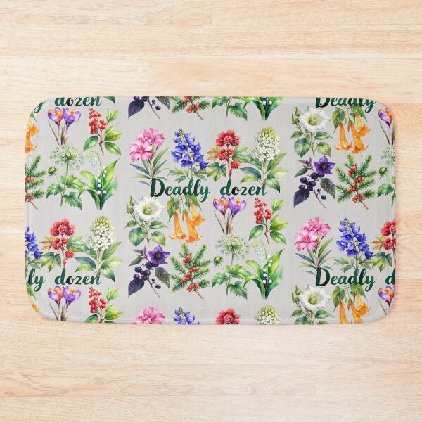 Item preview, Deadly dozen, twelve poisonous plants designed and sold by LiskoDesign.