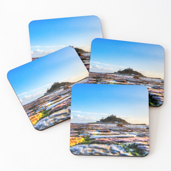Item preview, St Michaels Mount Causeway at Low Tide, Cornwall, UK designed and sold by Paul Thompson Photography.