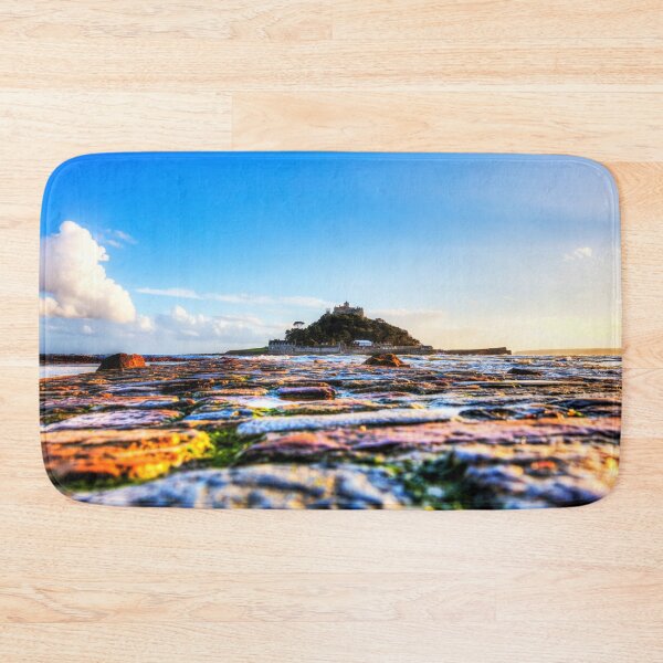 Item preview, St Michaels Mount Causeway at Low Tide, Cornwall, UK designed and sold by Paul Thompson Photography.