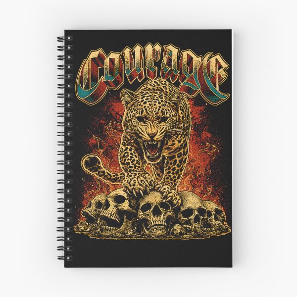 Item preview, Aggresive Leopard the symbol of courage vintage shirt design designed and sold by Bustyondesign.