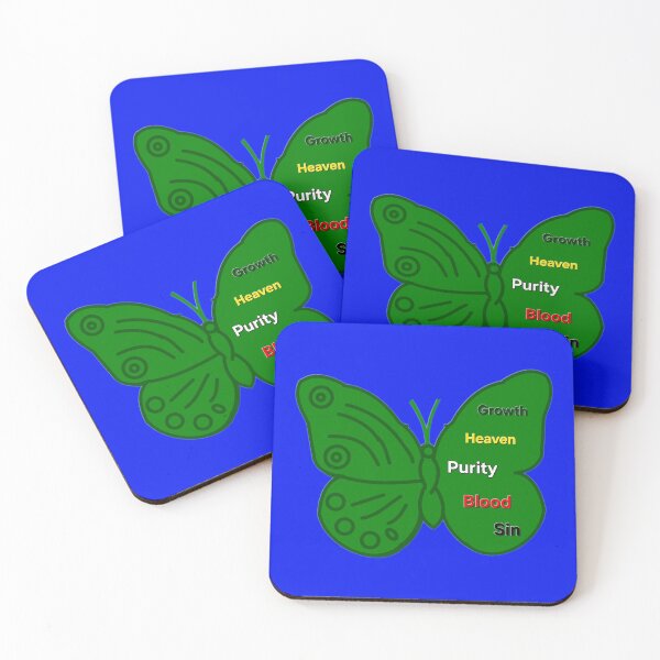 Item preview, butterfly telling salvation through colors designed and sold by gracehopelove.