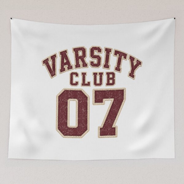 Item preview, Vintage Varsity Club 07 Maroon College designed and sold by Piising.