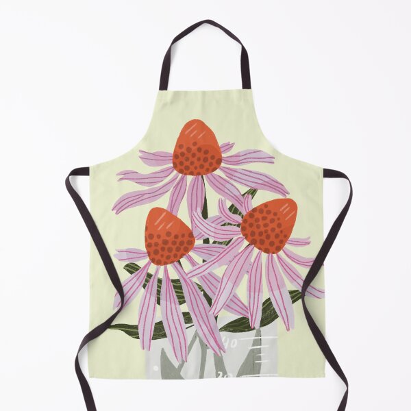 Item preview, Echinacea in a beaker designed and sold by LavanderArt.