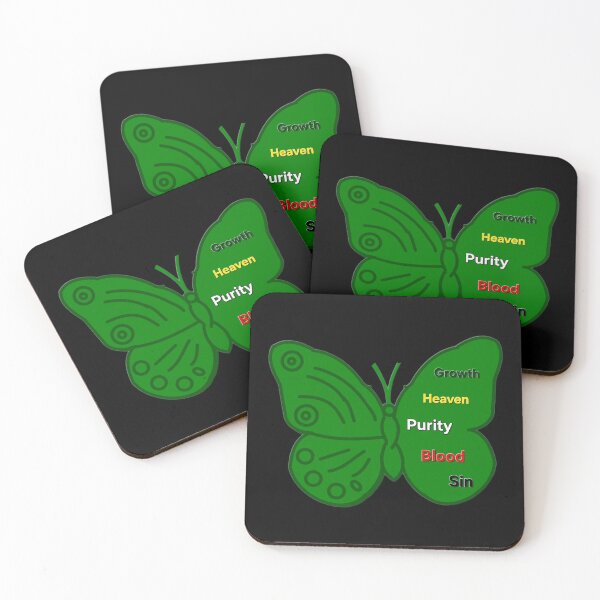 Item preview, butterfly telling salvation through colors designed and sold by gracehopelove.