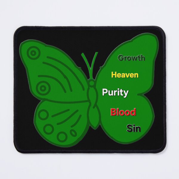Item preview, butterfly telling salvation through colors designed and sold by gracehopelove.