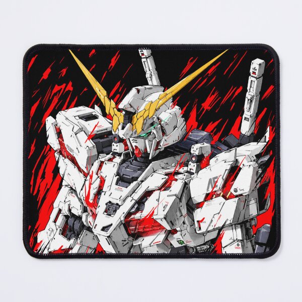 Item preview, full colour vector unicorn Gundam mecha anime art Digital Artwork designed and sold by sabartgunpla.