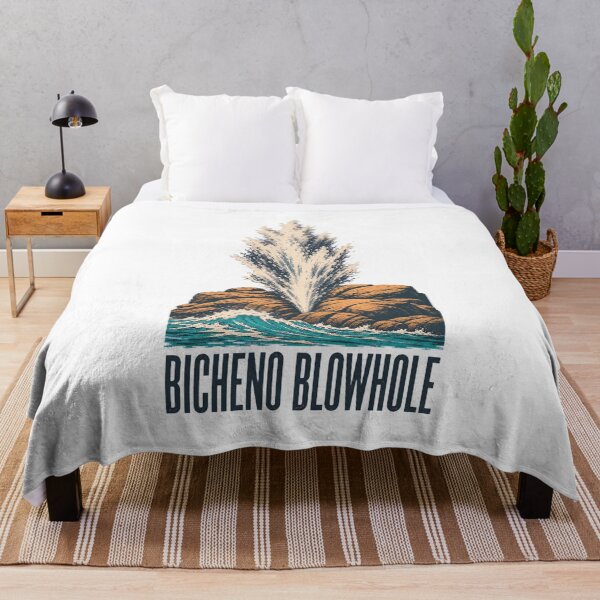 Item preview, Bicheno Tasmania Travel Art | Little Penguins and Coastal Illustration designed and sold by AMICO77.