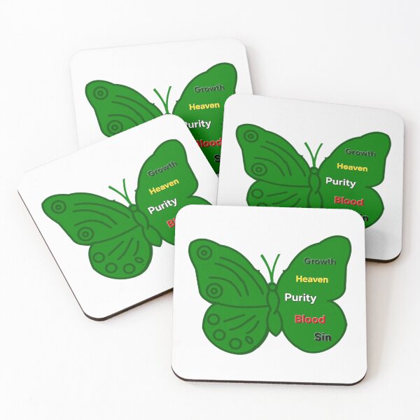 Item preview, butterfly telling salvation through colors designed and sold by gracehopelove.