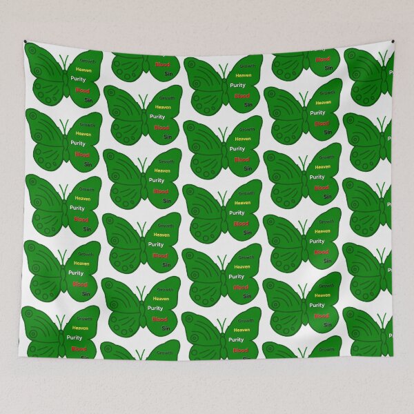 Item preview, butterfly telling salvation through colors designed and sold by gracehopelove.