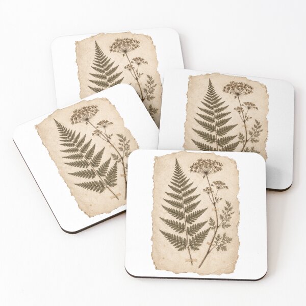 Item preview, Pressed Botanical Fern & Wildflower Herbarium designed and sold by Piising.