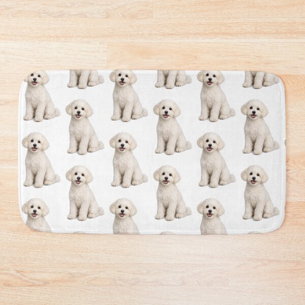 Item preview, Maltipoo Dog White designed and sold by BackgroundND.