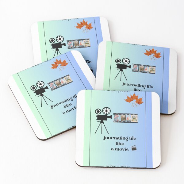 Item preview, Journaling Life Like a Movie Cinema Art designed and sold by priyusterminal.